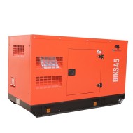 Шумоизолиран дизелов трифазен генератор Bisonte BIKS45, 400 V / 35,2 kW