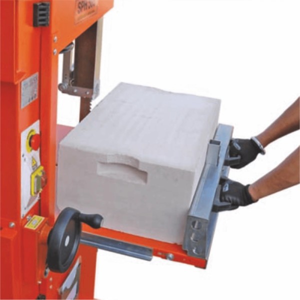 Машина / банциг за рязане на газобетонни тухли Bisonte TSC505