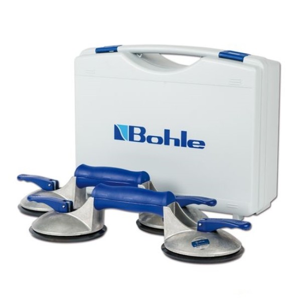 Комплект двойна вендуза за плоскости Bohle 120мм в куфар