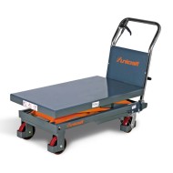 Хидравлична ножична платформена количка Unicraft FHT 500, товароносимост 500 кг