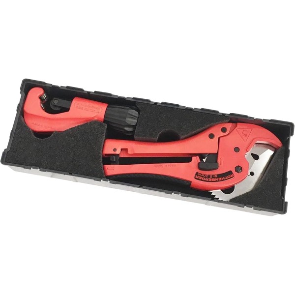 Комплект Rothenberger: Тръборез TC35 + Ножица Rocut TC42 