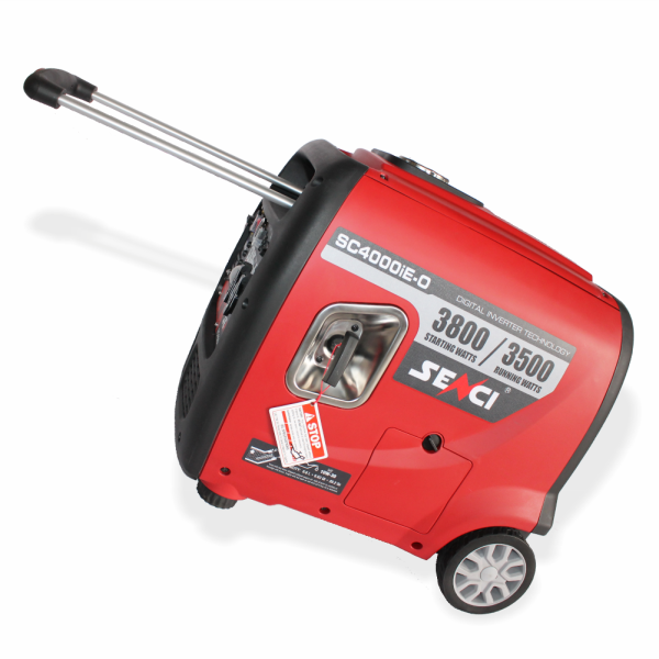 Инверторен генератор Senci SC-4000iE-O – 3,5 kW номинална мощност, тих режим, дистанционно управление