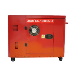 Дизелов генератор,трифазен Senci SC-10000Q-3 , шумоизолиран