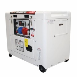 Шумоизолиран дизелов трифазен генератор Senci SCDG-10000SE TEQ 230/400 V, 7.5kW / 9.4 kVA