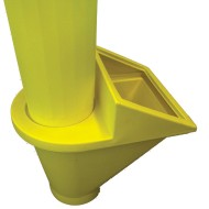 Улей сепаратор за междинно зареждане на строителни отпадъци, Tekcnoplast