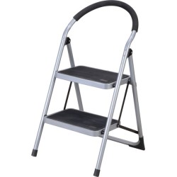 Стълба метална домакинска, 2 стъпала, Profi +