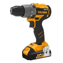 Акумулаторен винтоверт с безчетков мотор Tolsen , 20 V, 2 Ah, 58 Nm