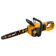 Акумулаторен верижен трион Tolsen, 40V безчетков мотор, 35 см.шина, Solo