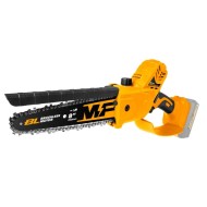 Акумулаторен верижен трион Tolsen, 20V безчетков мотор, Solo