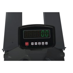 Палета количка с електронна везна Unicraft PHW 2500 W – 2,5 t товар, интегрирани електронни везни