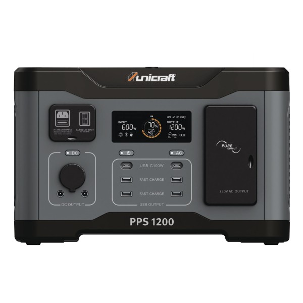 Преносима зарядна станция Unicraft PPS 1200