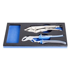 K-т клещи BI и чираци в SOS подложка /2бр., Unior