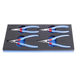 Комплект клещи зегер в SOS подложка /4бр., Unior