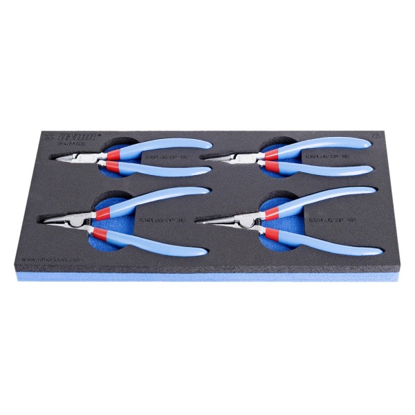 Комплект клещи зегер в SOS подложка /4бр., Unior