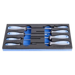 K-т отвертки TBI в SOS подложка /8 части, Unior