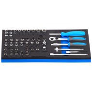 K-т вложки 1/4" в PVC кутия, Unior