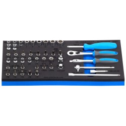 K-т вложки 1/4" в PVC кутия, Unior