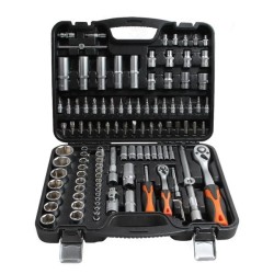 Комплект гедоре Premium 45838 108 части 1/2" и 1/4" Cr-V в куфар Комплект гедоре Premium 45838 108 части 1/2" и 1/4" Cr-V в куфар