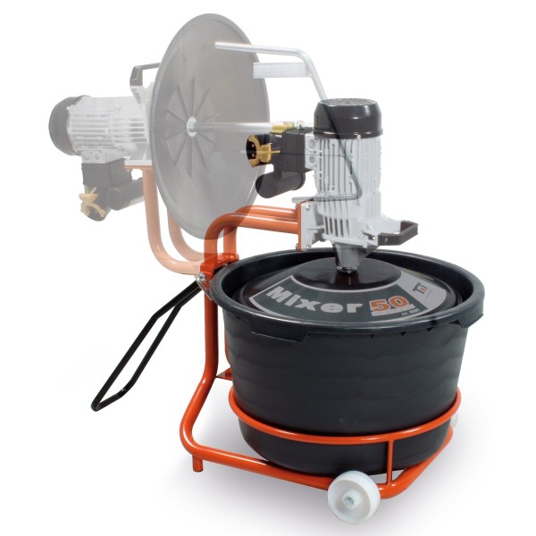 Battipav Mixer 50 Super – Машина за смесване с бъркалка и кофа