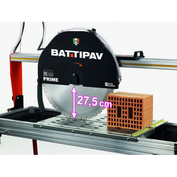 Battipav Prime 700 S – Мокра машина за рязане с лазер и колела