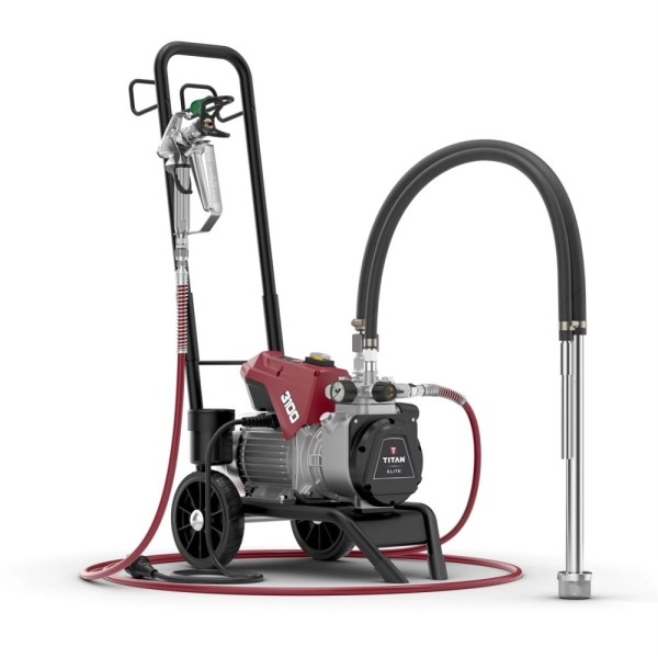 Безвъздушна помпа Titan Elite 3100 CART 230V дебит 2.6 л/мин.