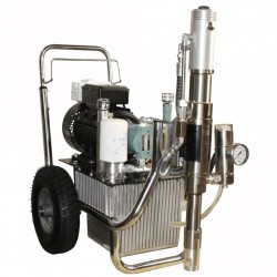 Безвъздушна помпа Bisonte PAZ9800E CART 230V дебит 10 л/мин