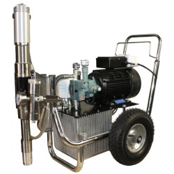 Безвъздушна помпа Bisonte PAZ9800E CART 230V дебит 10 л/мин Безвъздушна помпа Bisonte PAZ9800E CART 230V дебит 10 л/мин