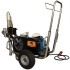 Безвъздушна помпа Bisonte PAZ9600E CART 380V дебит 10 л/мин