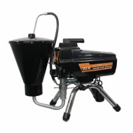Безвъздушна помпа Bisonte PAZ20X SKID 230V дебит 2.0 l/min включва резервоар за материал 6 l