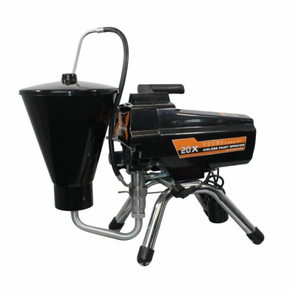 Безвъздушна помпа Bisonte PAZ20X SKID 230V дебит 2.0 l/min включва резервоар за материал 6 l Безвъздушна помпа Bisonte PAZ20X SKID 230V дебит 2.0 l/min включва резервоар за материал 6 l