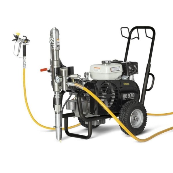 Безвъздушна помпа Wagner HeavyCoat-970 G SSP SprayPack CART Honda GX 270 8.7 hp дебит 12 l/min