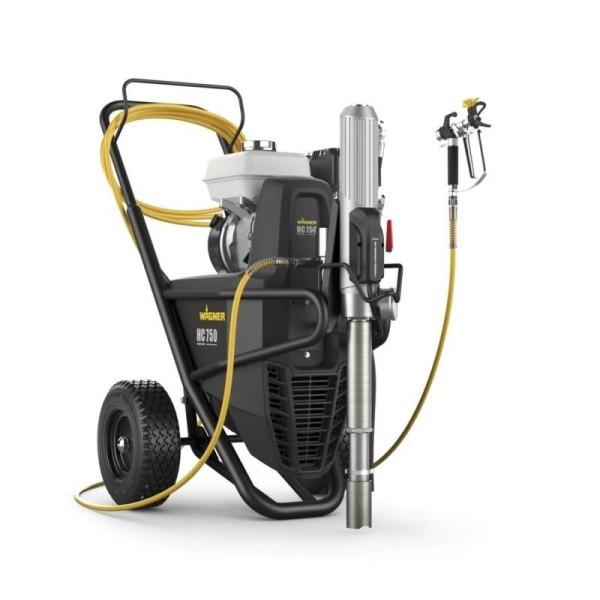 Безвъздушна помпа Wagner HeavyCoat 750 G Spraypack CART Honda GX 200 5.5 к.с. дебит 7.6 l/min Безвъздушна помпа Wagner HeavyCoat 750 G Spraypack CART Honda GX 200 5.5 к.с. дебит 7.6 l/min