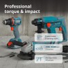 Акумулаторен комплект 3 в 1 Könner & Söhnen KS RHAGD 20V SET 3 PLUS