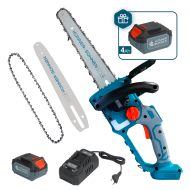Акумулаторен мини верижен трион Könner & Söhnen KS MCS20V-12 SET PLUS