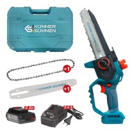 Акумулаторен мини верижен трион Könner & Söhnen KS MCS20V-8 Case