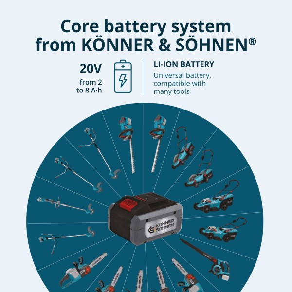 Акумулаторен тример Könner & Söhnen KS BCT-20V