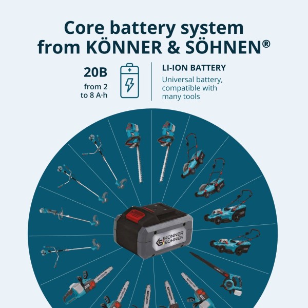 Акумулаторен тример Könner & Söhnen KS BCT-40V Акумулаторен тример Könner & Söhnen KS BCT-40V