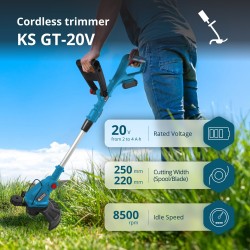 Акумулаторен тример Könner & Söhnen KS GT-20V Акумулаторен тример Könner & Söhnen KS GT-20V