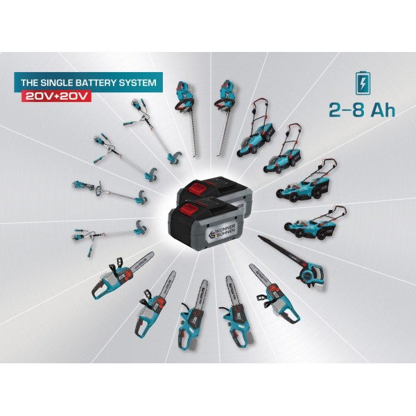 Акумулаторен верижен трион Könner & Söhnen KS CS40V-14