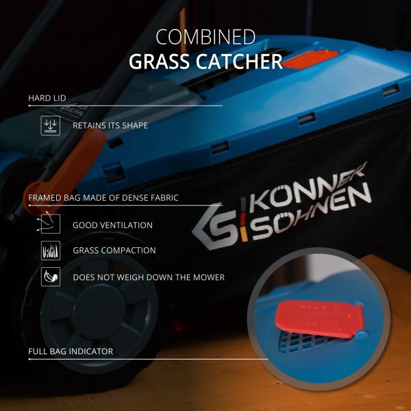 Акумулаторна косачка Könner & Söhnen KS 33LM-20V Акумулаторна косачка Könner & Söhnen KS 33LM-20V