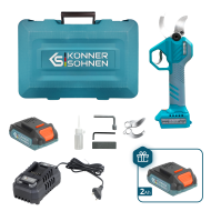 Акумулаторна лозарска ножица Könner & Söhnen KS CPS20V-40 CASE PLUS