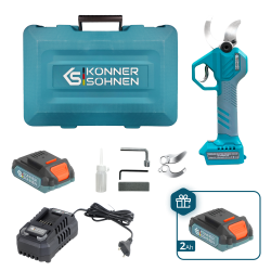 Акумулаторна лозарска ножица Könner & Söhnen KS CPS20V-40 CASE PLUS