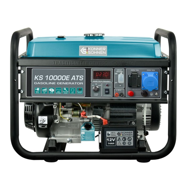 Бензинов генератор Könner & Söhnen KS 10000E ATS – 7,5 kW