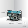 Бензинов генератор Könner & Söhnen KS 2900 – 2,5 kW