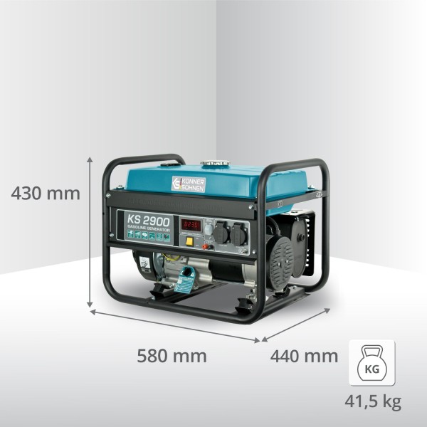 Бензинов генератор Könner & Söhnen KS 2900 – 2,5 kW