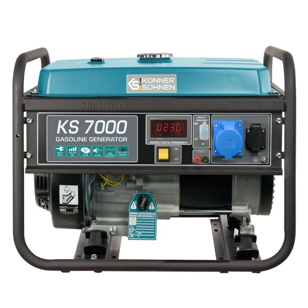 Бензинов генератор Könner & Söhnen KS 7000 – 5,0 kW