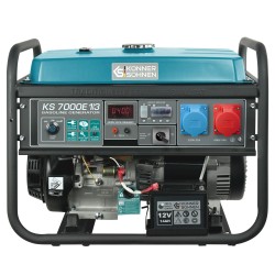 Бензинов генератор Könner & Söhnen KS 7000E 1/3 – 5,5/5,0 kW