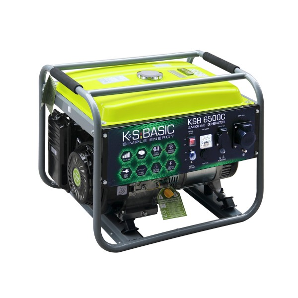 Бензинов генератор K&S BASIC KSB 6500C – 5,0 kW