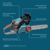 Бензинов верижен трион Könner & Söhnen KS CS18G-14C Бензинов верижен трион Könner & Söhnen KS CS18G-14C