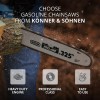 Бензинов верижен трион Könner & Söhnen KS CS31G-16-1 Бензинов верижен трион Könner & Söhnen KS CS31G-16-1